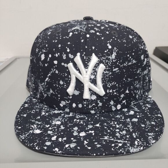 New York Yankees New Era Splatter Cement 950 9Fifty Snapback Hat NWT - Picture 2 of 9